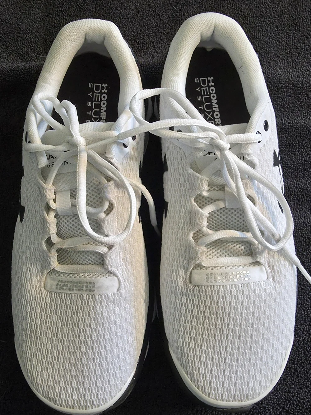 Under Armour Men’s White Athletic Shoes - Lightweight Comfort